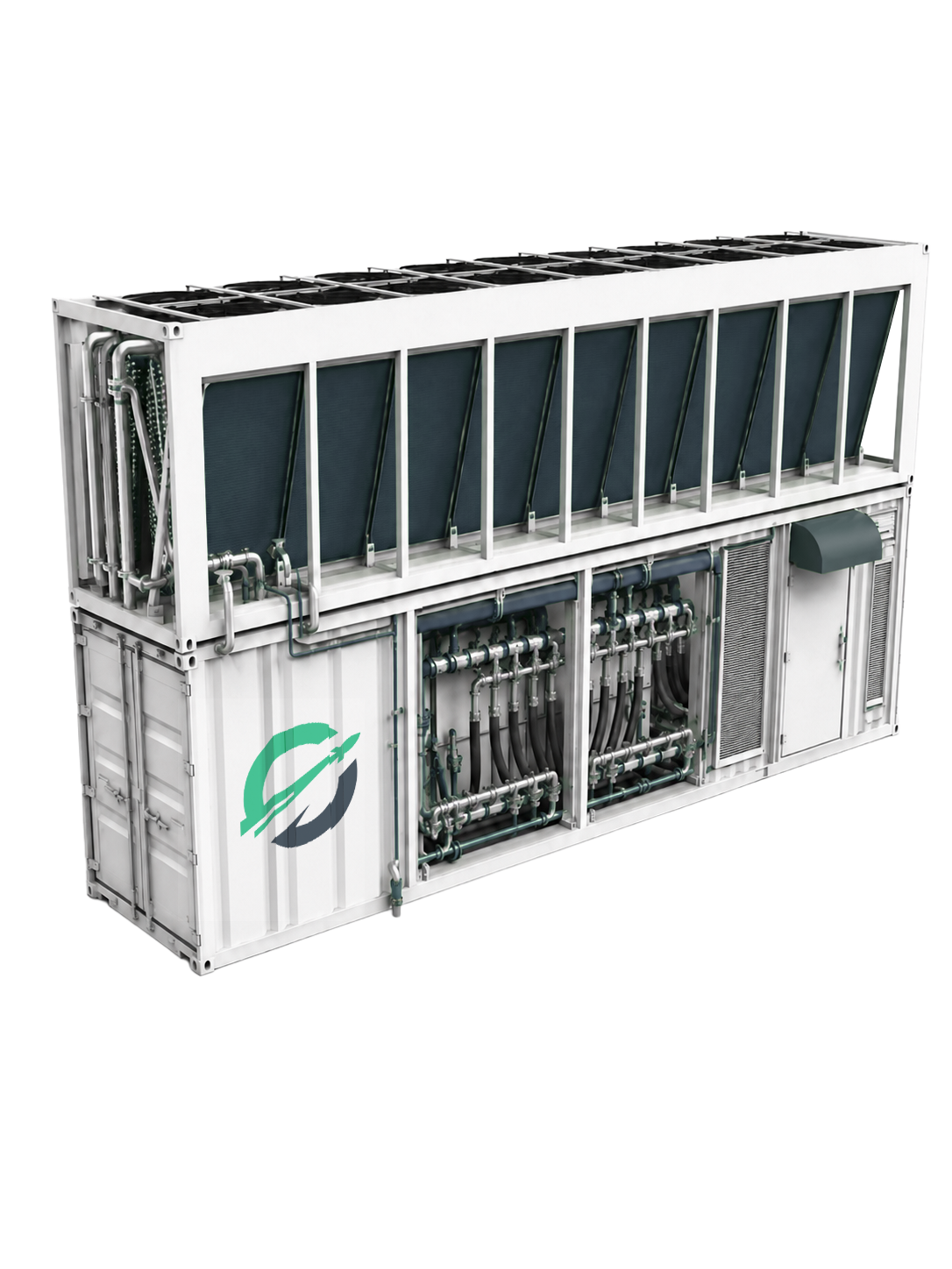 Alpha-Node-01 hydrocooling container, Iceland