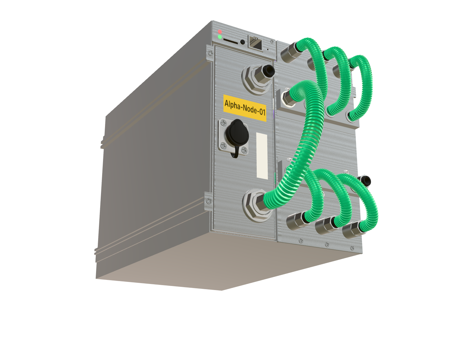 Antminer S21+ PRO Hydro 358 TH/s — Alpha-Node-01