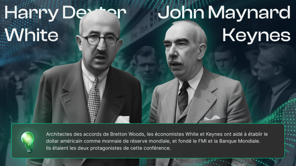 White et Keynes, Accords de Bretton Woods